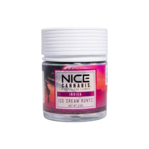 Nice Cannabis THC Packaged Flower Traditional Ice Cream Runtz 3.5G