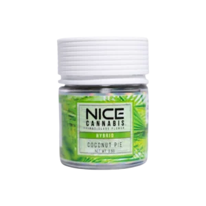 Nice Cannabis THC Packaged Flower Traditional Coconut Pie 3.5G