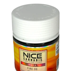 Nice Cannabis THC Packaged Flower Traditional Fire OG 3.5G