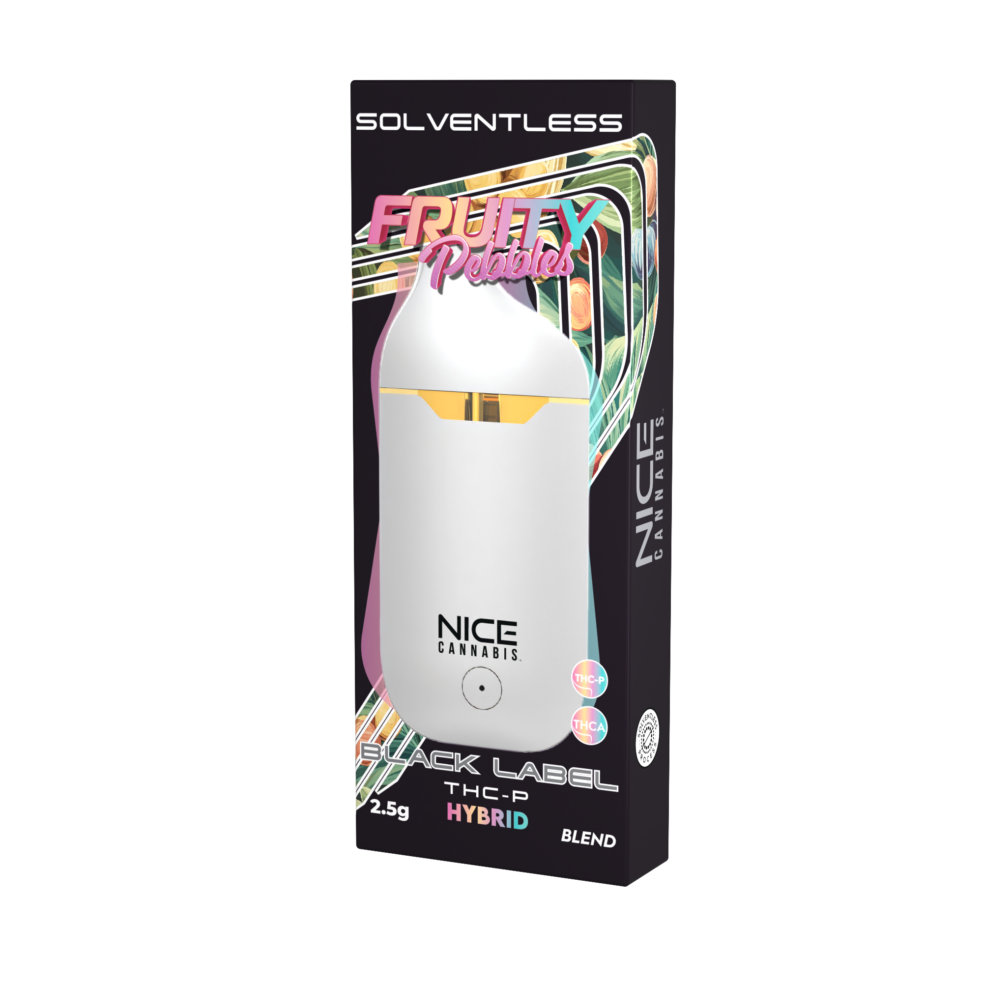 Nice Cannabis BL THC-P Disposable Fruity Pebbles 2.5G