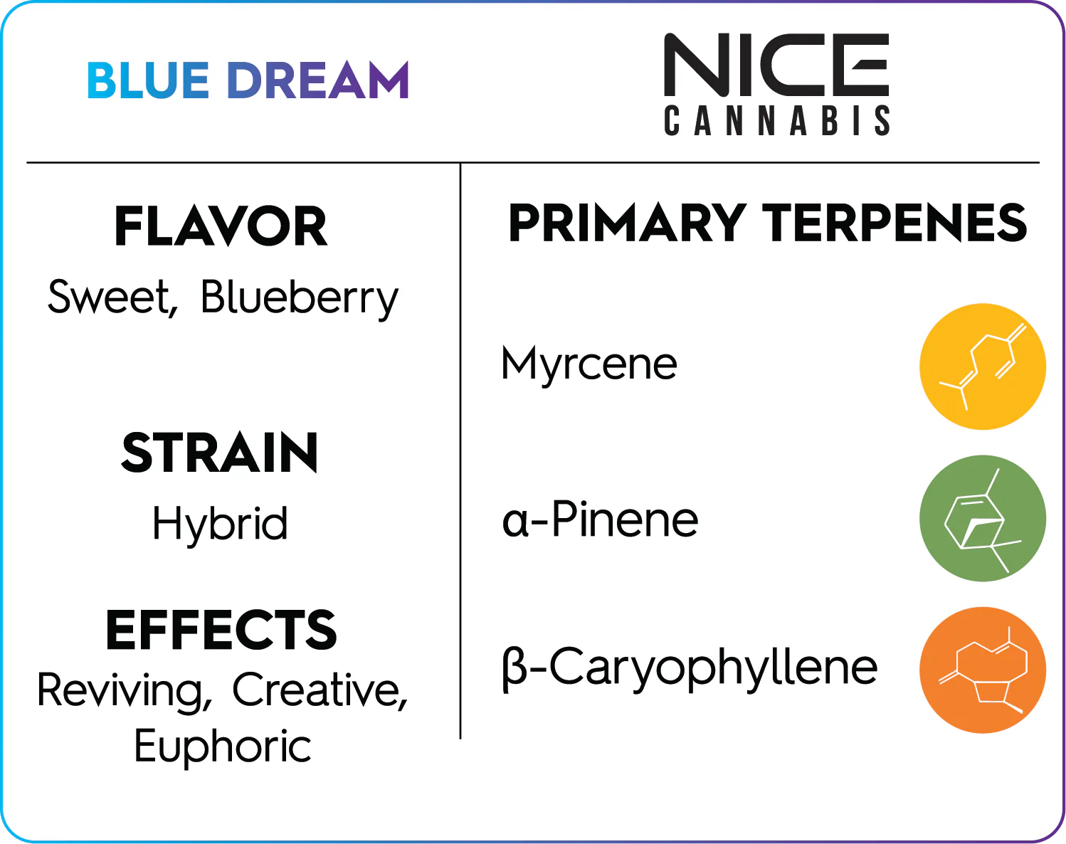 Nice Cannabis THCA Disposable Blue Dream 4G - Image 2