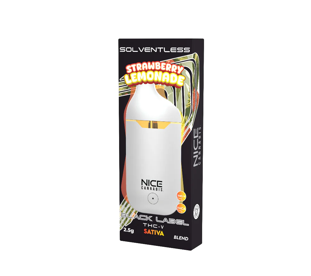 Nice Cannabis BL THC-V Disposable Strawberry Lemonade 2.5G