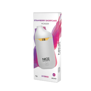 Nice Cannabis THCA Disposable Strawberry Shortcake 4G