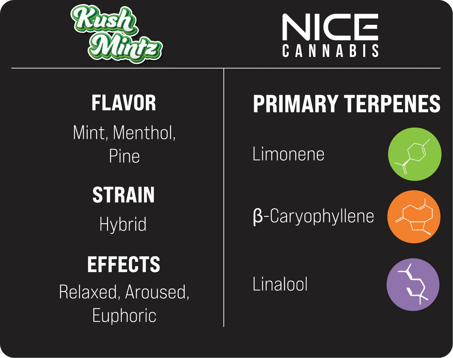 Nice Cannabis BL THC-P Disposable Kush Mintz 2.5G - Image 2