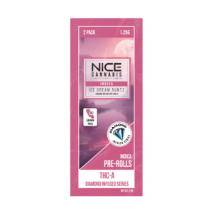 Nice Cannabis THCA 2-Pack Pre-Roll Ice Cream Runtz