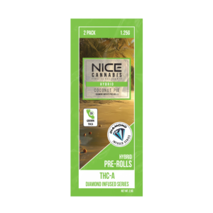 Nice Cannabis THCA 2-Pack Pre-Roll Coconut Pie