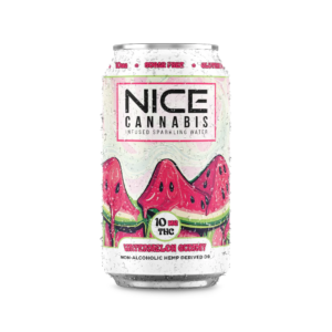 Nice Cannabis D9 Seltzer Watermelon Gummy
